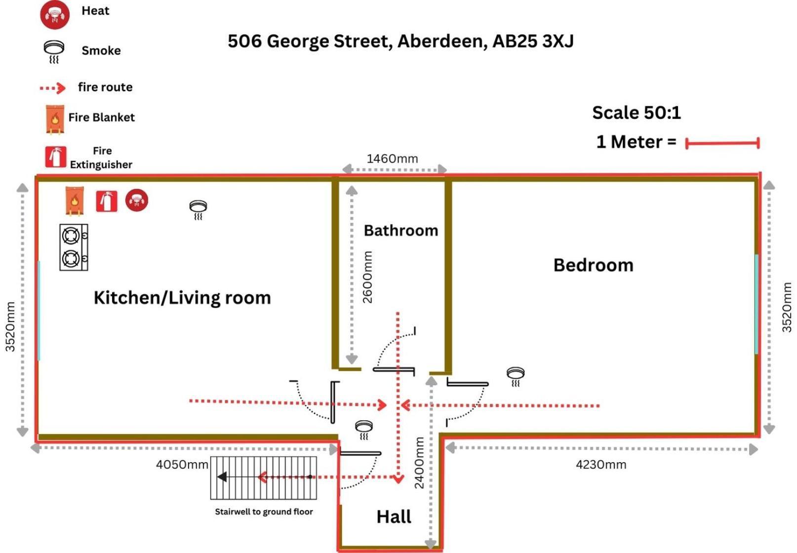 Fraser Apartment Aberdeen Buitenkant foto